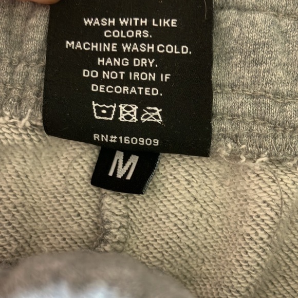 Grey Overtime Sweat Shorts - Picture 5 of 5